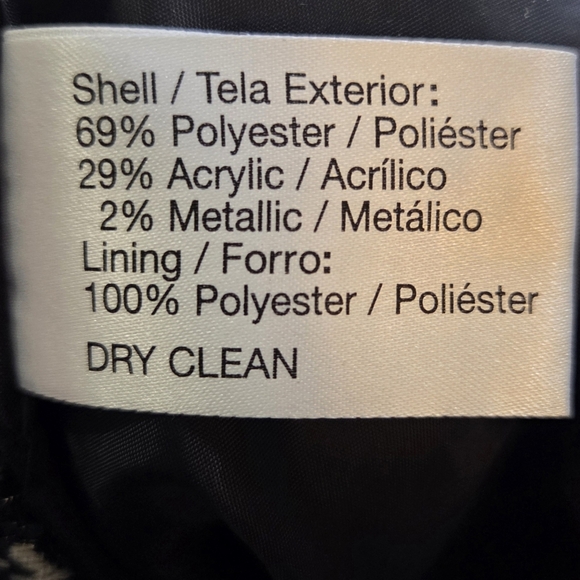 Oscar de la Renta Blue and Gray Paisley Straight Leg Pants Size 8 - Picture 6 of 7